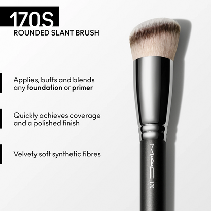 170 Synthetic Rounded Slant Brush - S2TL01