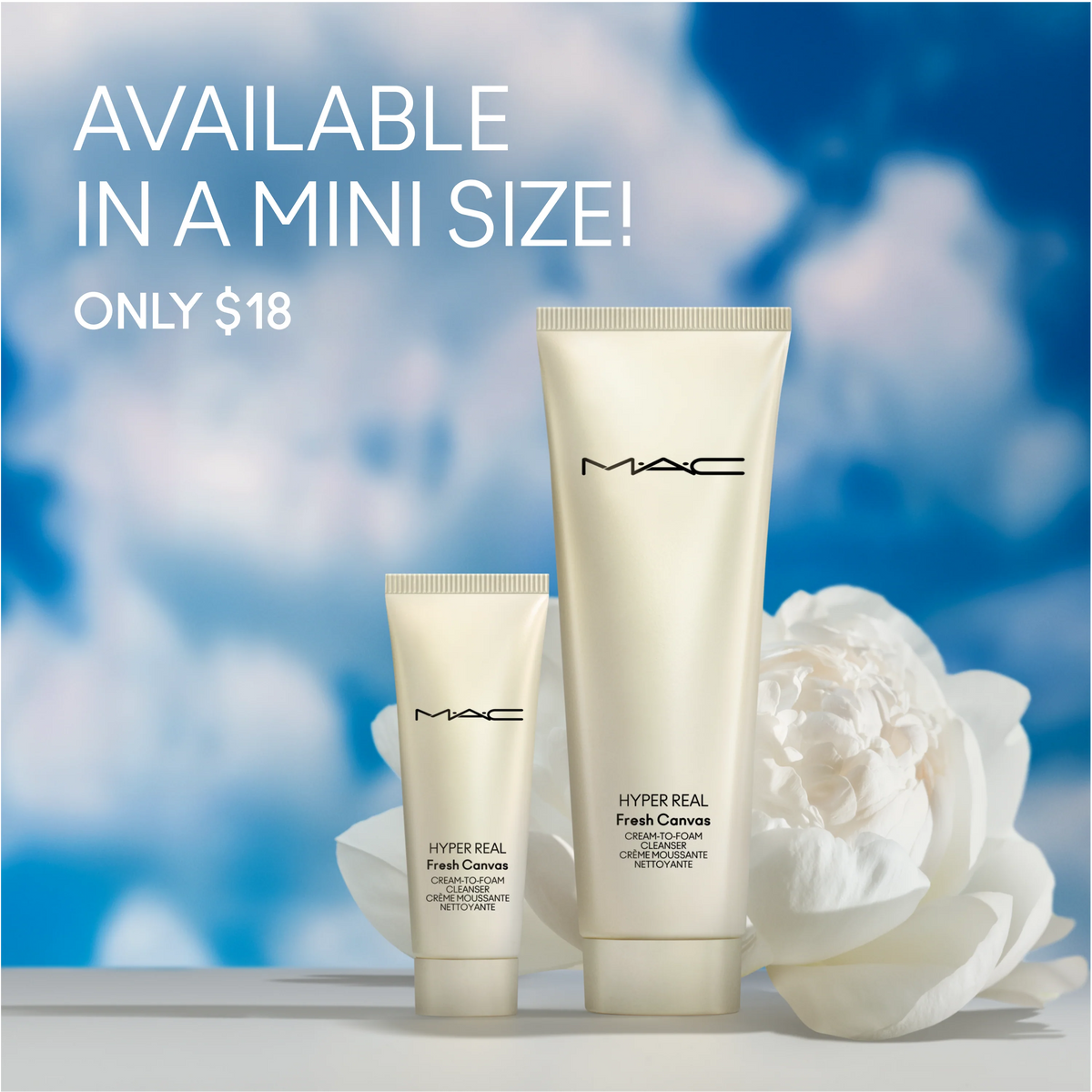 Hyper Real Fresh Canvas Cream-To-Foam Cleanser